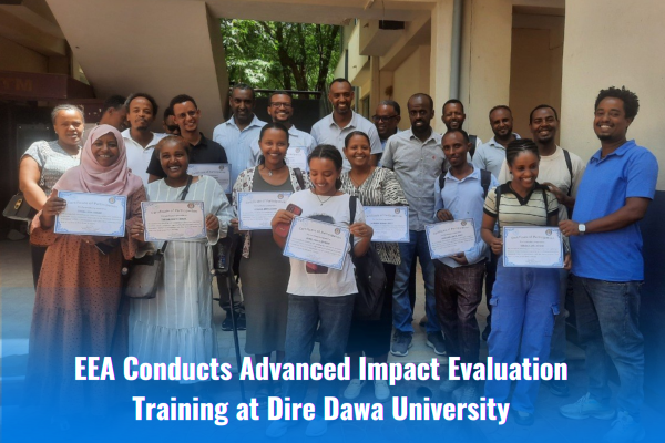 EEA Conducts Advanced Impact Evaluation Training at Dire Dawa University