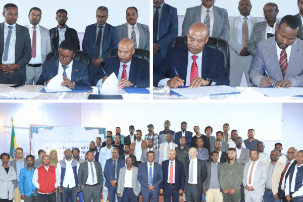 EEA Signs MoUs with Selale and Woldia Universities