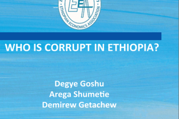 Policy Working Paper 24 Corruption cover